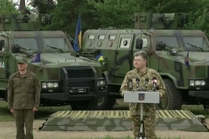 Президент Порошенко встретился с бойцами Нацгвардии