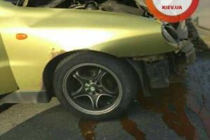 ДТП в Киеве: пьяный водитель протаранил попутное авто, есть пострадавшие