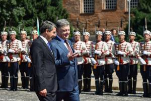 Порошенко начал официальный визит в Болгарию