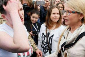 Савченко рассказала о своих отношениях с Тимошенко: кофе вместе не пьем, сплетнями не обмениваемся