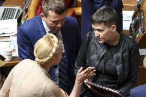 В сети появились кадры спора Тимошенко с Савченко