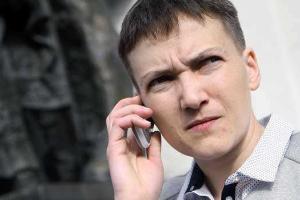 Савченко в Славянске нецензурно высказалась о несовершенстве законов