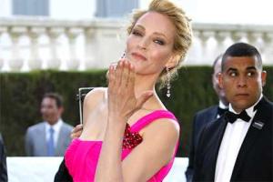 Ума Турман сломала несколько костей при падении с лошади