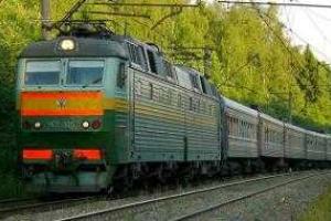 В Луганске загорелся вагон электропоезда