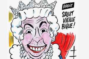 Скандальный журнал Charlie Hebdo опубликовал карикатуры на Brexit