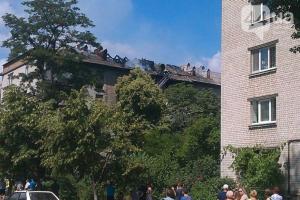 В Киеве горело старое общежитие: 11 человек эвакуировали