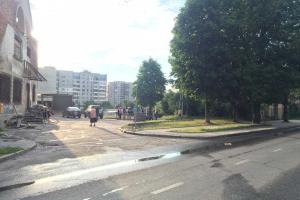Во Львове неизвестные люди проникли на территорию строительной площадки