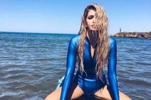 Вера Брежнева открыла для себя серфинг