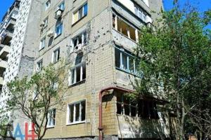 Опубликованы фото и видео последствий обстрела Донецка 13 июля