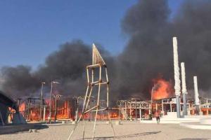 В Крыму пожарные отказывались тушить пылающий "Казантип": "Ну и что, пусть горит"