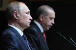 Путин после провального переворота в Турции поговорил по телефону с Эрдоганом