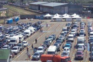 На Керченской переправе начался бунт