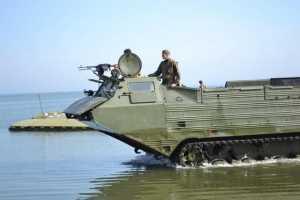 ВСУ впервые за 20 лет форсировали реку Днепр во время учений "Летняя гроза-2016"