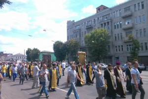 В Харьковской области проводят шабаш сепаратистов под прикрытием "крестного хода за мир"