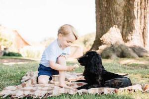 В Сети появились трогательные фото трехлетнего принца Джорджа