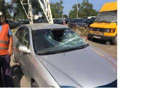 В Одессе проучили сепаратиста из Приднестровья с георгиевской ленточкой