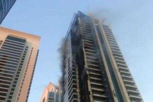 В Дубае пылал 75-этажный небоскреб: опубликовано видео