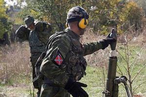Боевики перебросили на Бахмутскую трассу минометную батарею, живую силу и боеприпасы
