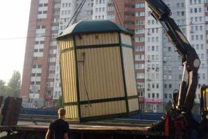 В Киеве продолжают демонтаж нелегальных МАФов