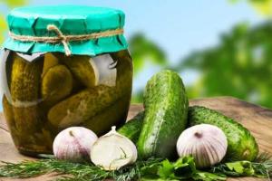 Маринованные огурцы. Рецепт хрустящих огурцов на зиму