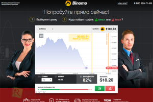 Прибыльный трейдинг с брокером бинарных опционов Биномо