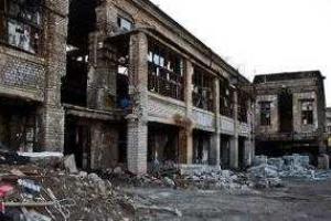 В Донецкой области из-за обстрелов разрушено большое количество домов