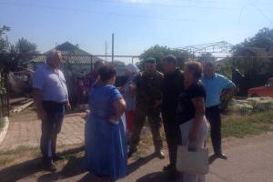 В результате обстрела Чемарлыка разрушены домостроения и уничтожена сельскохозяйственная техника