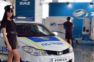 Патрульная полиция получит 18 автомобилей марки ZAZ