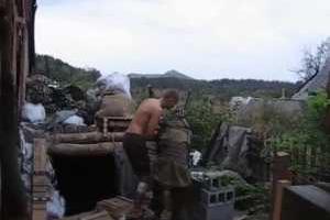 Украинские бойцы показали видео "поздравления" для боевиков с 25-летием Независимости Украины