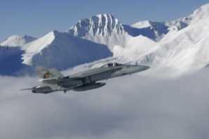 В Альпах ищут пропавший с радаров швейцарский военный самолет