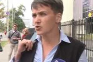 Похудевшая на забастовках Савченко устроила скандал в Госслужбе спецсвязи и "наехала" на Порошенко