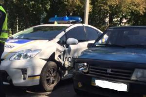 Харьковские патрульные попали в ДТП