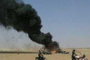 Крушение Ми-8 в Сирии: опубликованы кадры с места происшествия