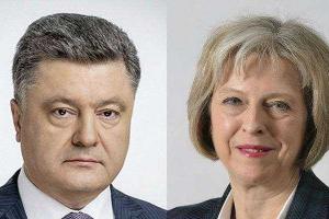 Порошенко провел телефонный разговор с Терезой Мэй и пригласил ее в Украину
