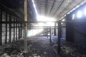 Ночью в Мариуполе горел бывший кинотеатр «Союз»