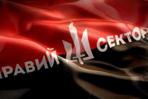 Боевики заявляют, что поймали в Донецке «украинского шпиона» с флагом «Правого сектора»