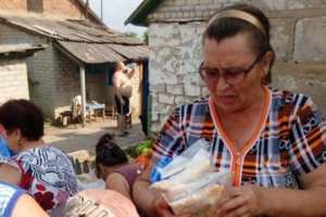 Жители прифронтового поселка Зайцево - на грани выживания