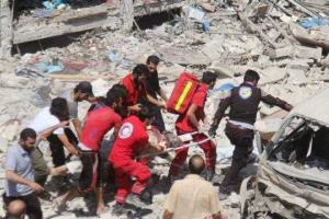 Из-за авиаудара в Сирии погибли не менее 25 человек