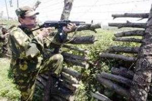 В Донбассе российские наемники сожгли 20 палаток в полевом лагере