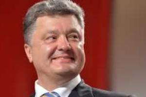 Президент Петр Порошенко принимает поздравления с днем рождения