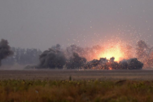 Боевики "ДНР" из тяжелой артиллерии обстреляли Павлополь