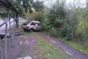 В Мариуполе авто влетело в кусты: есть пострадавшие