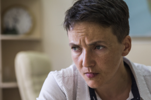 Савченко нецензурно высказалась в видеообращении к Захарченко