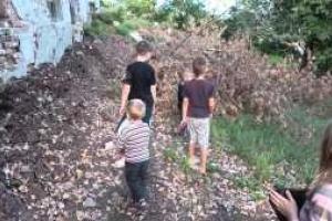 В Лубнах дети во время прогулки нашли под елкой отрезанную человеческую голову