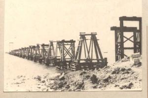 Россия рассекретила фотографии строительства немцами моста в Крым