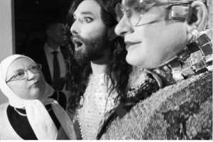 Верка Сердючка показала совместное фото с бородатой Кончитой Вурст 