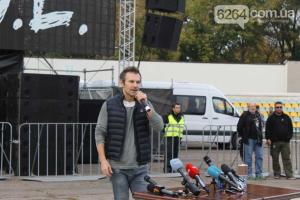Святослав Вакарчук выступил в Краматорске и рассказал, как относится к бесплатным концертам 