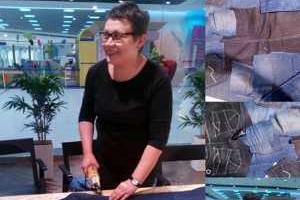 В России решили превратить старые джинсы в абрикосовые деревья