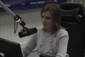 Горе без ума: Поклонская опозорилась в радиоэфире