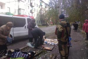 В Дебальцево автоматчики разогнали людей, которые продавали товары из украинских магазинов
